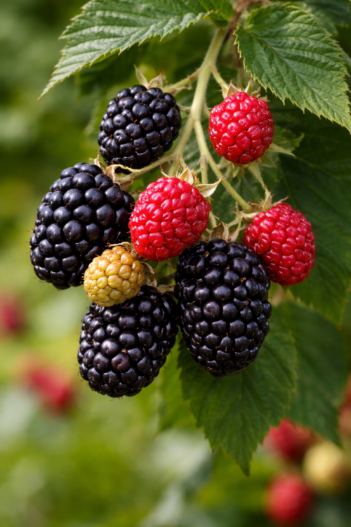 Vasada Chester Böğürtlen Fidanı Dikensiz Rubus fruticosus Chester Tüplü 30-40 cm Vasada Chester Böğürtlen Fidanı Dikensiz Rubus fruticosus Chester Tüplü 30-40 cm