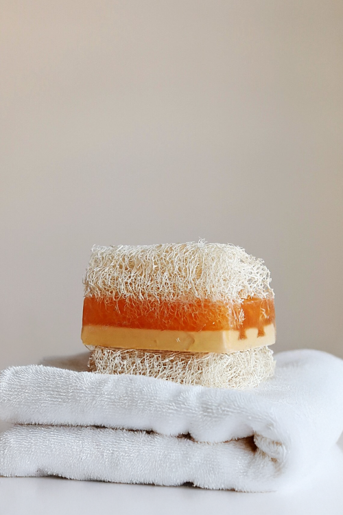 Doğal Kabak Lifli Eşek Sütlü Ballı Sabun